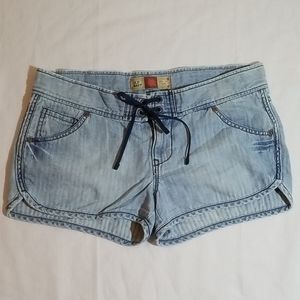 OLD NAVY Ultra Low Waist Blue Jean Shorts Size 4